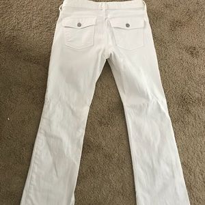 Banana Republic white jeans 6 petite